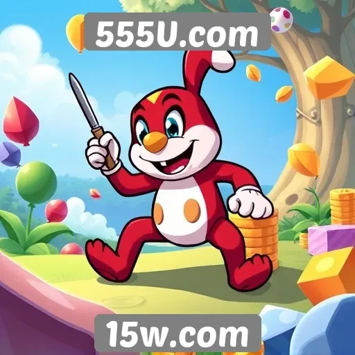 Recursos exclusivos do site de jogos 555U